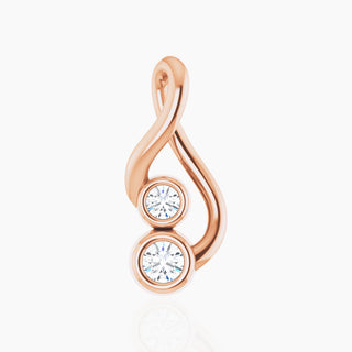 Endless Diamonds Pendant | Rose Gold