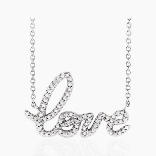 LOVE Necklace | Platinum
