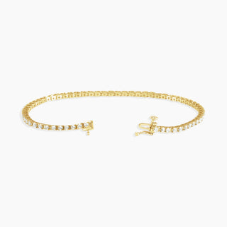 Diamond Tennis Bracelet | Yellow Gold