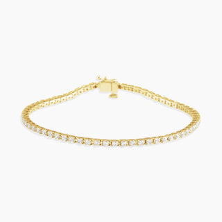 Diamond Tennis Bracelet | Yellow Gold