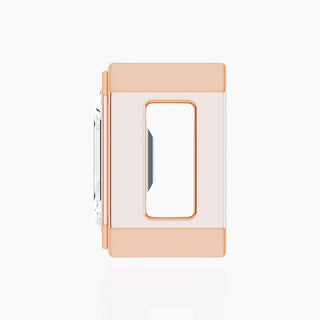 Emerald Cut Diamond Pendant | Rose Gold