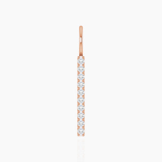 The Bar Pendant | Rose Gold