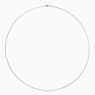 Wheat Chain 1.25mm | White Gold