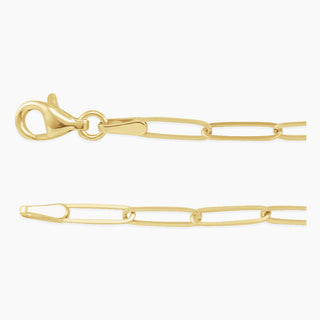 Paperclip Chain 2.60mm | Yellow Gold