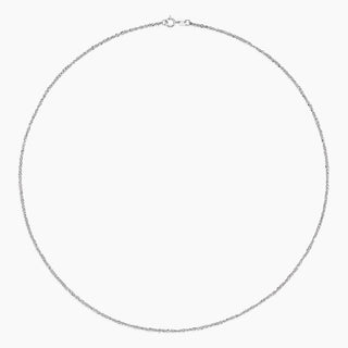 Singapore Chain | White Gold