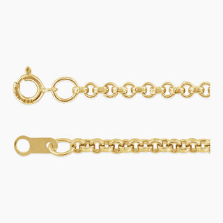 Rolo Chain 2mm | Yellow Gold