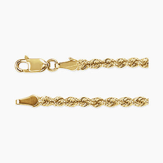 Rope Chain 3mm | Yellow Gold
