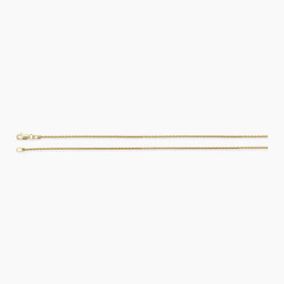 Wheat Chain 1.25mm | Yellow Gold
