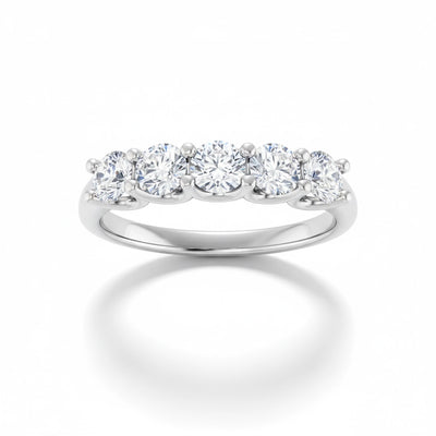 The 1 Carat U-Prong Diamond Anniversary Ring