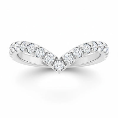 The Diamond Chevron Contour Band