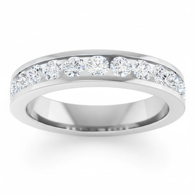 The Everyday Channel Set Diamond Band