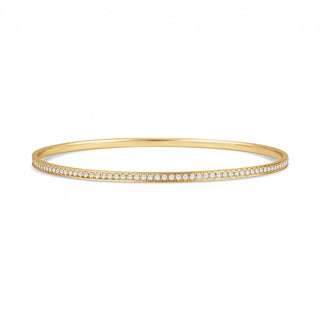 The Pave Diamond Bangle Bracelet