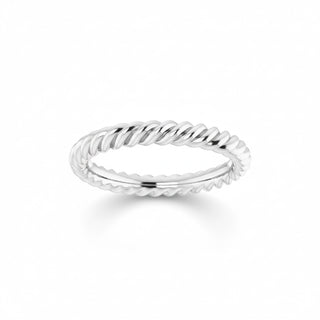 The Twisted Gold Rope Ring