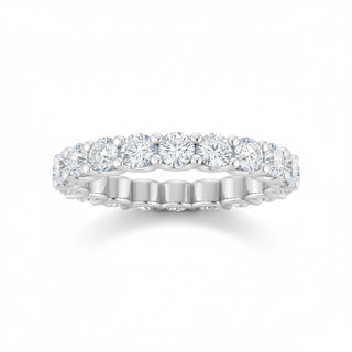 The U-Prong Diamond Eternity Band