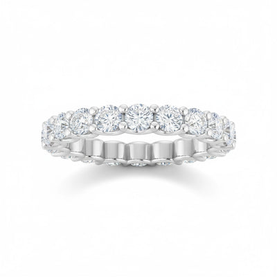 The U-Prong Diamond Eternity Band