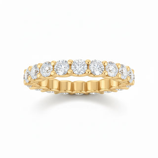 The U-Prong Diamond Eternity Band