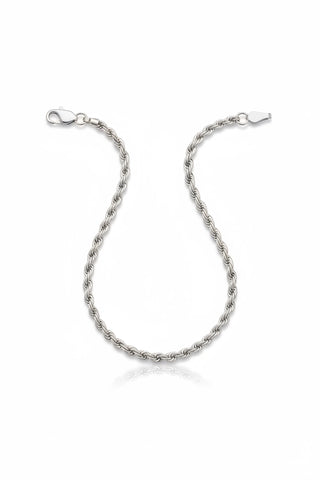 Solid Gold Diamond-Cut Rope Chain